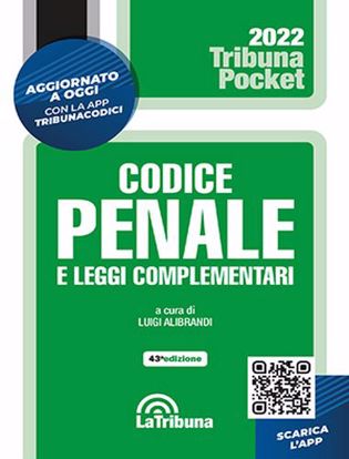 Immagine di Codice penale e leggi complementari 1/2022 Pocket. Con App Tribunacodici