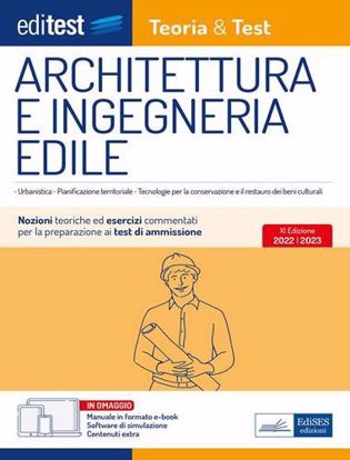 Immagine di Architettura e ingegneria edile: manuale di teoria e test. Con ebook. Con software di simulazione