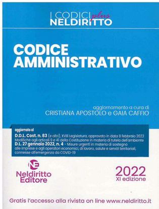 Immagine di Codice Amministrativo 1/2022 Plus