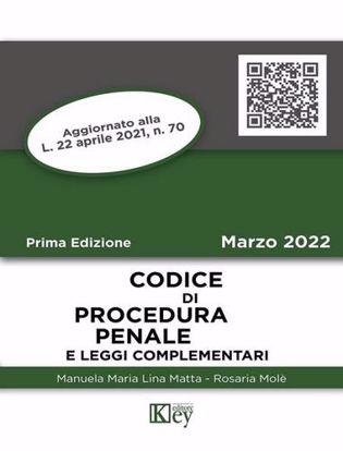 Immagine di Codice di procedura penale e leggi complementari 2022