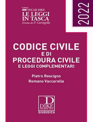 Immagine di Codice civile e codice di procedura civile e leggi complementari. Ediz. pocket Marzo 2022