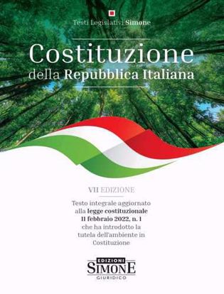 Immagine di Costituzione della Repubblica Italiana Minor - Testo integrale aggiornato alla legge costituzionale 11 febbraio 2022, n. 1 che ha introdotto la tutela dell’ambiente in Costituzione