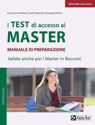 Immagine di I test di accesso ai master. Manuale di preparazione