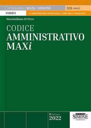 Immagine di Codice Amministrativo Maxi 2022