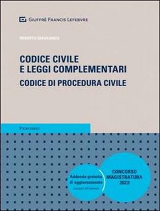 Immagine di Codice civile e leggi complementari 2022