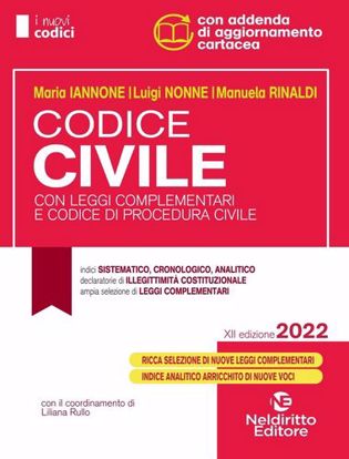 Immagine di Codice civile con leggi complementari e codice di procedura civile. Concorso magistratura. Nuova ediz.
