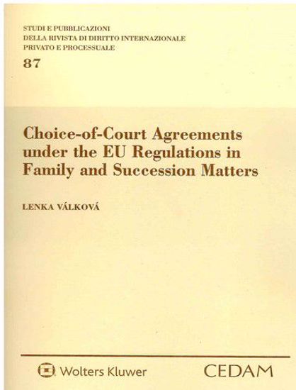 Immagine di Choice-of-Court Agreements under the EU Regulations in Family and Succession Matters