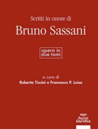 Immagine di Scritti in onore di Bruno Sassani