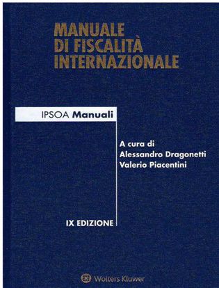 Immagine di Manuale di fiscalità internazionale