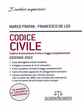 Immagine di Codice Civile Codice di Procedura Civile e Leggi Complementari 2022