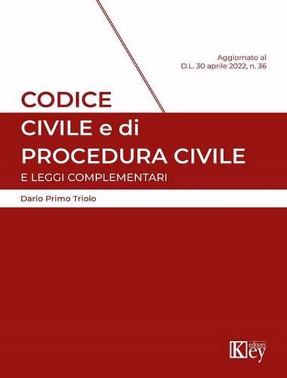 Immagine di Codice civile e di procedura civile e leggi complementari 2022