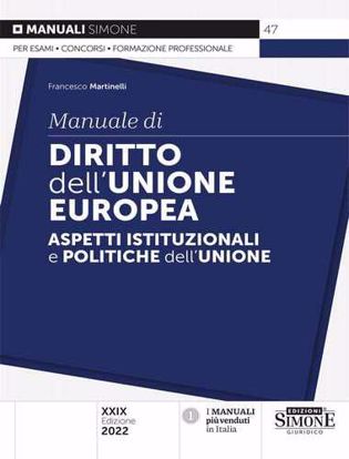 Immagine di Manuale di diritto dell'Unione Europea. Aspetti istituzionali e politiche dell'Unione