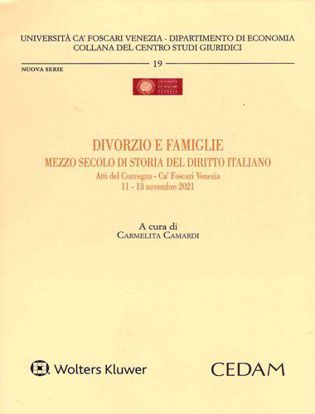 Immagine di Divorzio e famiglie mezzo secolo di storia del diritto italiano. Atti del Convegno-Ca' Foscari Venezia- 11-13 novembre 2021