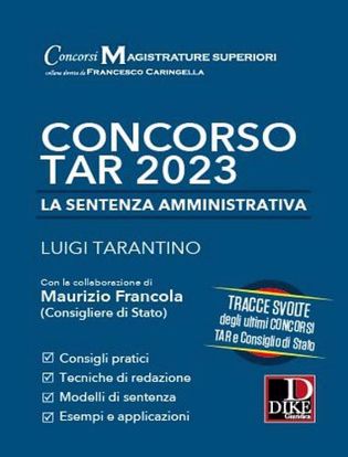 Immagine di CONCORSO TAR 2023 – La sentenza amministrativa