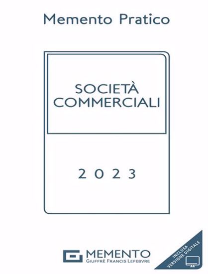 Immagine di Memento pratico società commerciali 2023