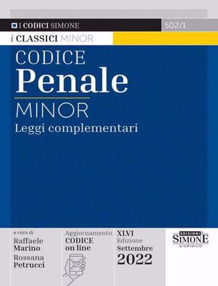 Immagine di Codice Penale Minor Settembre 2022
