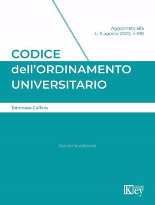 Immagine di Codice dell'ordinamento universitario