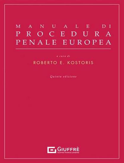 Immagine di Manuale di procedura penale europea