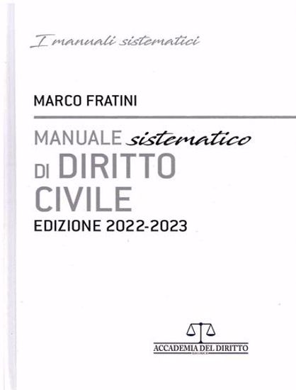 Immagine di Manuale sistematico di diritto civile 2022-2023