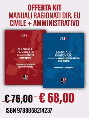 Immagine di ME2 – Offerta KIT Manuali Ragionati di Diritto Europeo Diritto Amministrativo + Diritto Civile