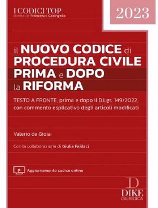 Immagine di Il nuovo codice di procedura civile prima e dopo la riforma