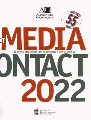Immagine di Agenda del giornalista 2022. Media contact