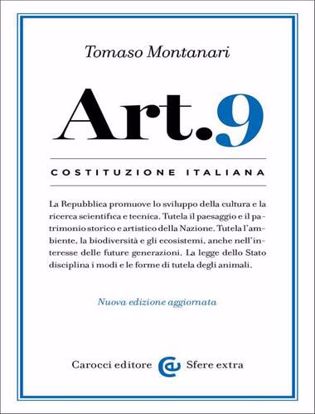 Immagine di Costituzione italiana: articolo 9. Nuova ediz.