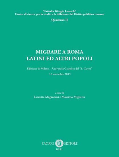 Immagine di Migrare a Roma. Latini e altri popoli