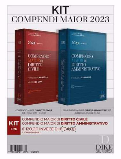 Immagine di Kit compendi Maior 2023: Compendio maior di diritto civile-Compendio maior di diritto