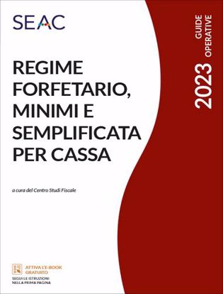 Immagine di REGIME FORFETARIO, MINIMI E SEMPLIFICATA PER CASSA 2023