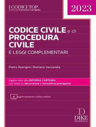 Immagine di Codice Civile e di Procedura Civile e leggi complementari Top Febbraio 2023