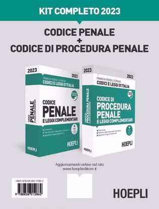 Immagine di Kit Codice penale e Codice di procedura penale 2023