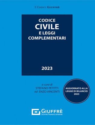 Immagine di Codice civile e leggi complementari 1/2023