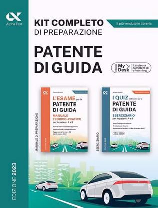 Immagine di Patente di guida. Kit completo di preparazione: Manuale-Eserciziario. Ediz. MyDesk. Con Contenuto digitale per download e accesso on line
