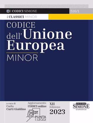 Immagine di Codice breve dell'Unione europea 2023. Ediz. minore