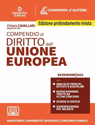Immagine di Compendio di diritto dell'Unione Europea. Con espansione online
