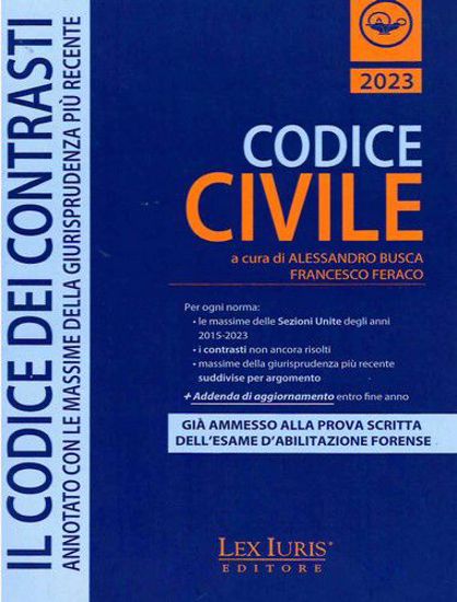 Immagine di CODICE CIVILE - CODICE CONTRASTI 2023