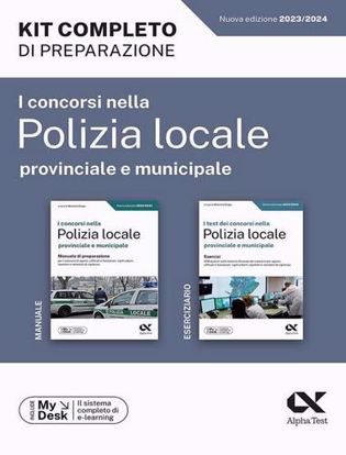 Immagine di I concorsi nella polizia locale, provinciale e municipale. Kit completo di preparazione. Ediz. MyDesk