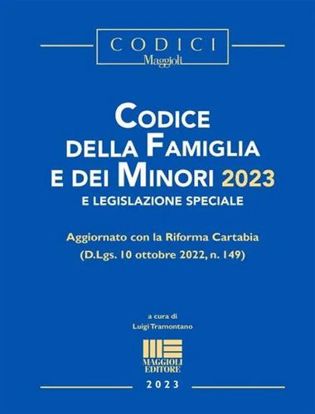 Immagine di Codice della Famiglia e dei Minori 2023 e legislazione speciale