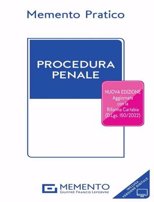 Immagine di Memento pratico. Procedura penale 2023