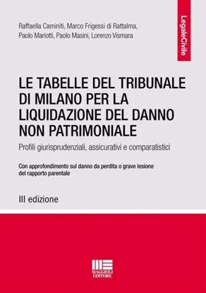 Immagine di Le tabelle del Tribunale di Milano per la liquidazione del danno non patrimoniale