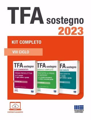 Immagine di TFA Sostegno 2023 - Kit completo
VIII Ciclo