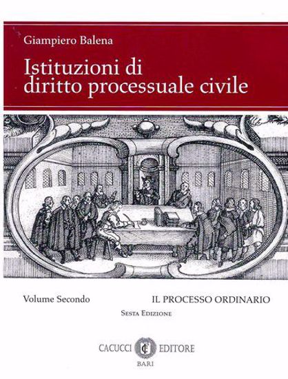 Immagine di Istituzioni di diritto processuale civile - vol. II