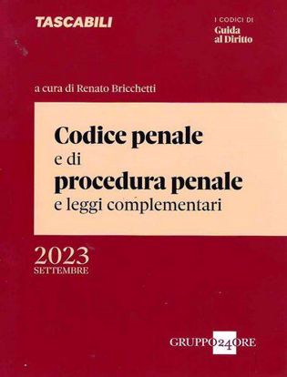 Immagine di Codice di penale e di procedura penale Settembre 2023