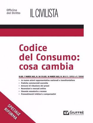 Immagine di Codice del Consumo: Cosa Cambia