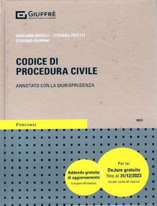 Immagine di Codice di procedura civile. Annotato con la giurisprudenza Settembre 2023