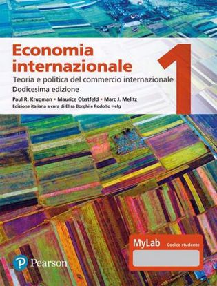 Immagine di Economia internazionale. Ediz. MyLab. Vol. 1: Teoria e politica del commercio internazionale
