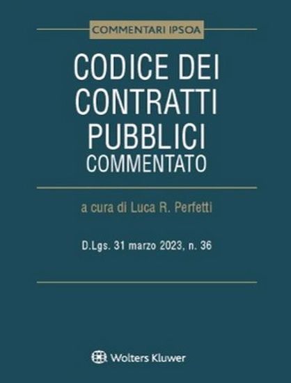 Immagine di Codice dei contratti pubblici commentato