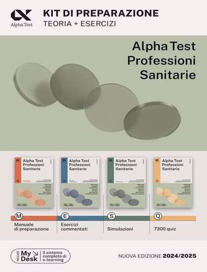 Immagine di Alpha Test. Professioni sanitarie. Kit di preparazione. Ediz. MyDesk