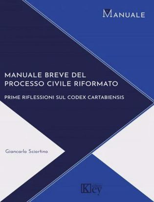 Immagine di Manuale breve del processo civile riformato. Prime riflessioni sul Codex Cartabiensis